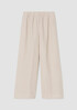 Organic Linen Wide-Leg Pant