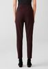 Washable Stretch Crepe High-Waisted Pant