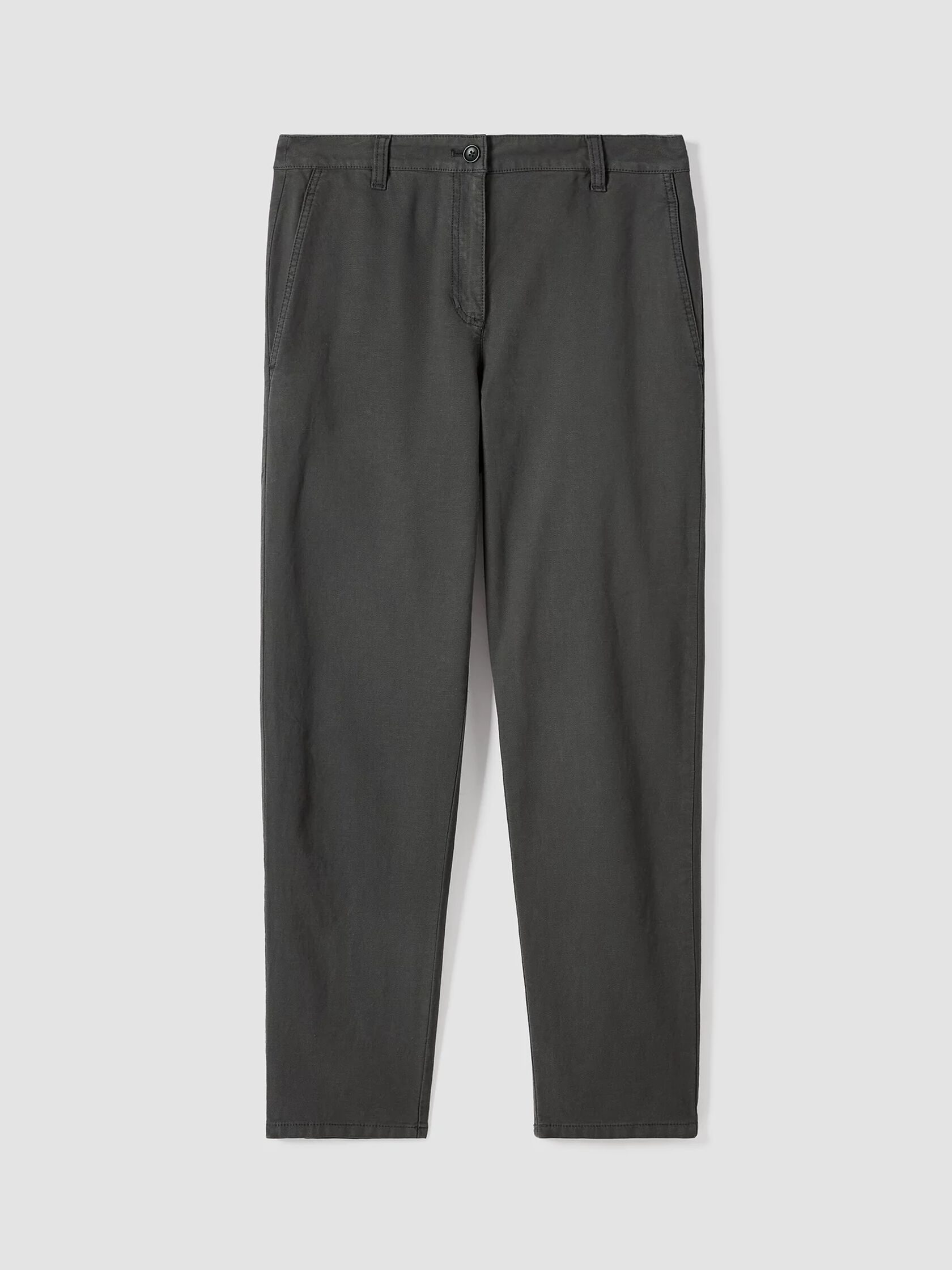 Cotton Hemp Stretch Tapered Pant