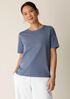 Organic Pima Cotton Jersey Round Neck Tee