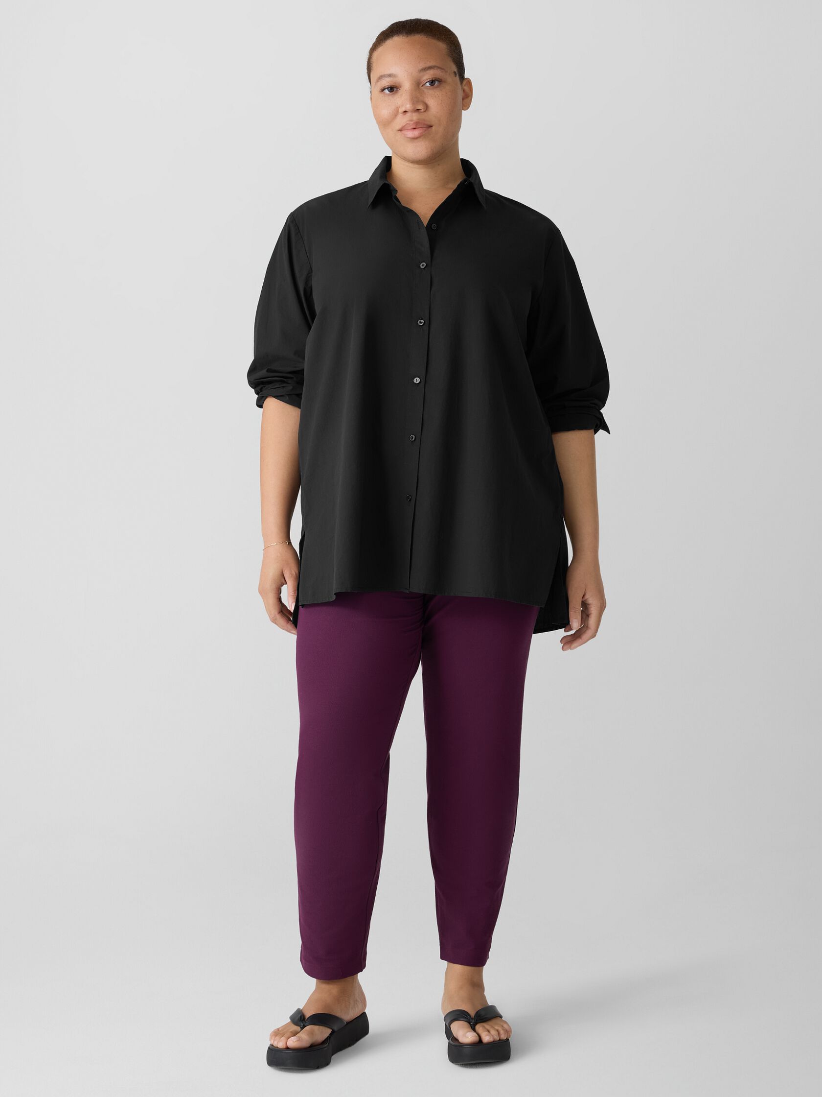 Washable Stretch Crepe Pant