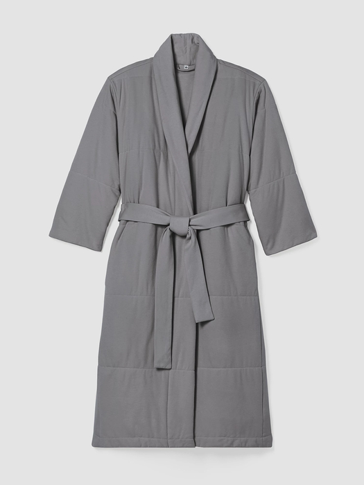 Organic Cotton Cozy Interlock Quilted Robe