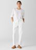 Garment-Dyed Utility Cotton Tapered Pant