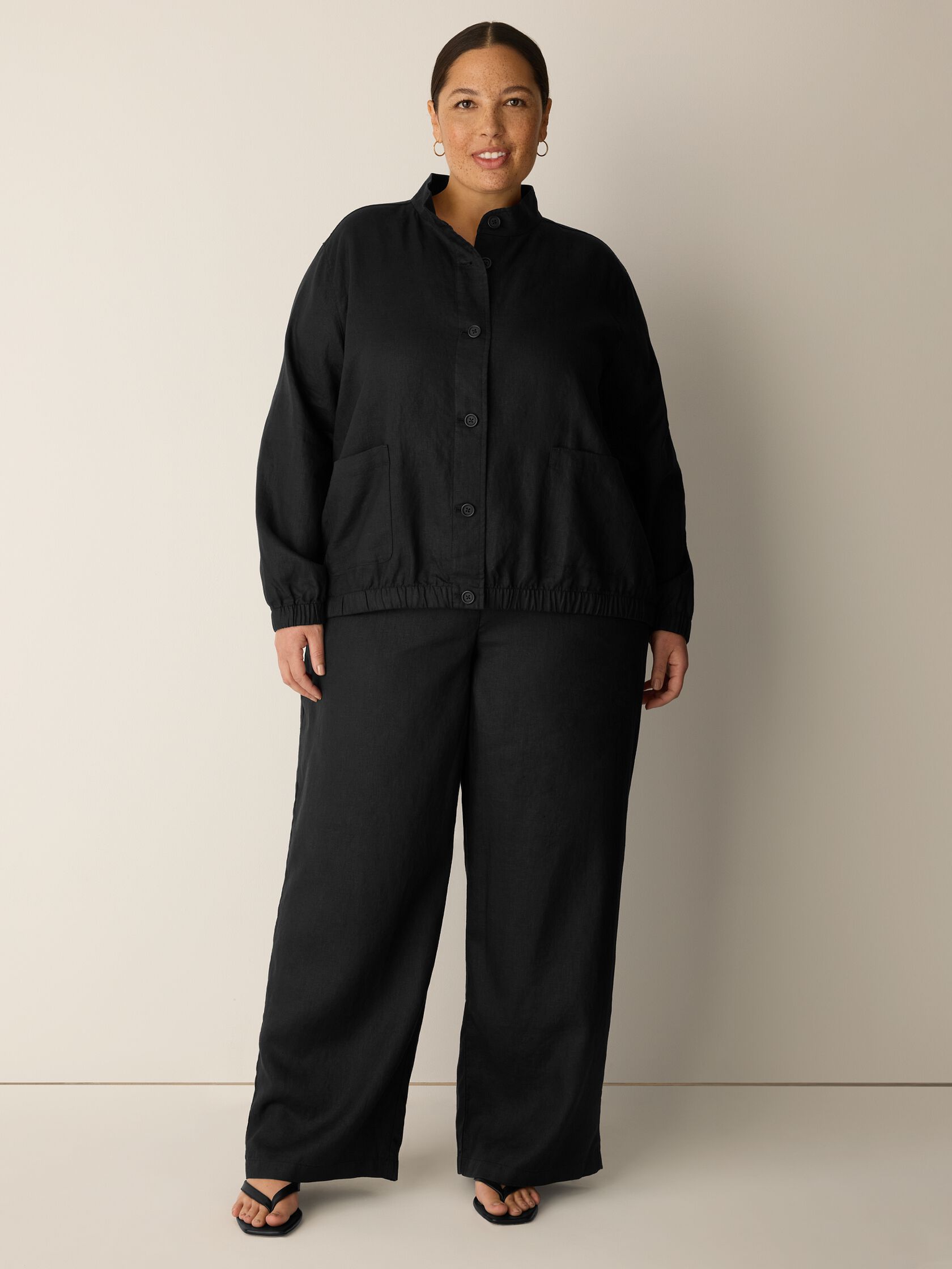 Organic Linen Full-Length Trouser