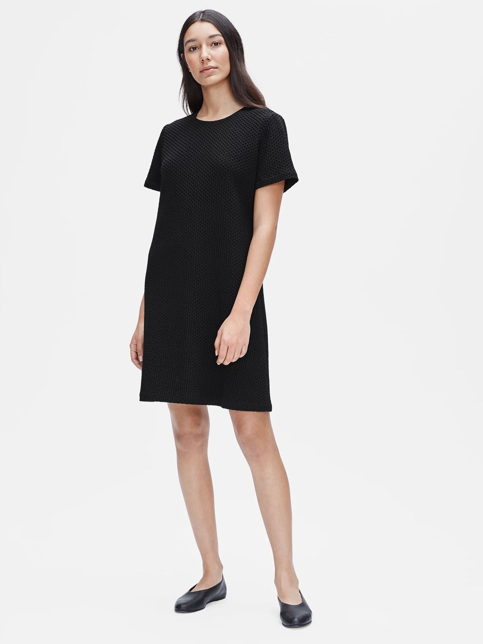 Tencel & Organic Cotton Honeycomb Dress