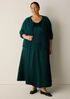 Mohair Plush M&eacute;lange Crew Neck Cardigan