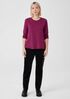 Organic Pima Cotton Jersey Long-Sleeve Tee