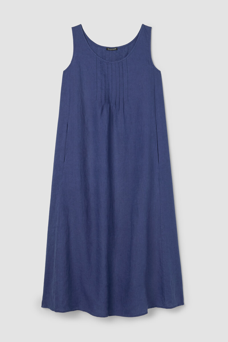 Organic Linen Scoop Neck Dress Organic Linen Scoop Neck Dress