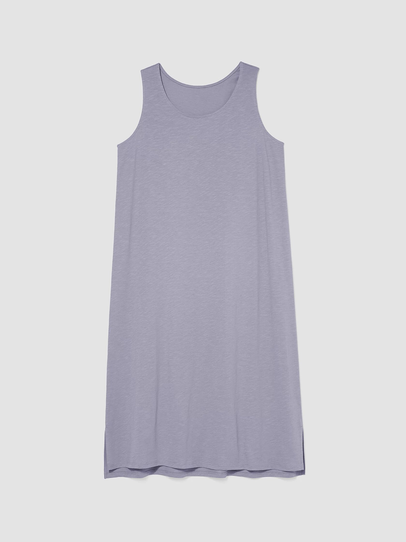 Organic Cotton Slub Jersey Tank Dress