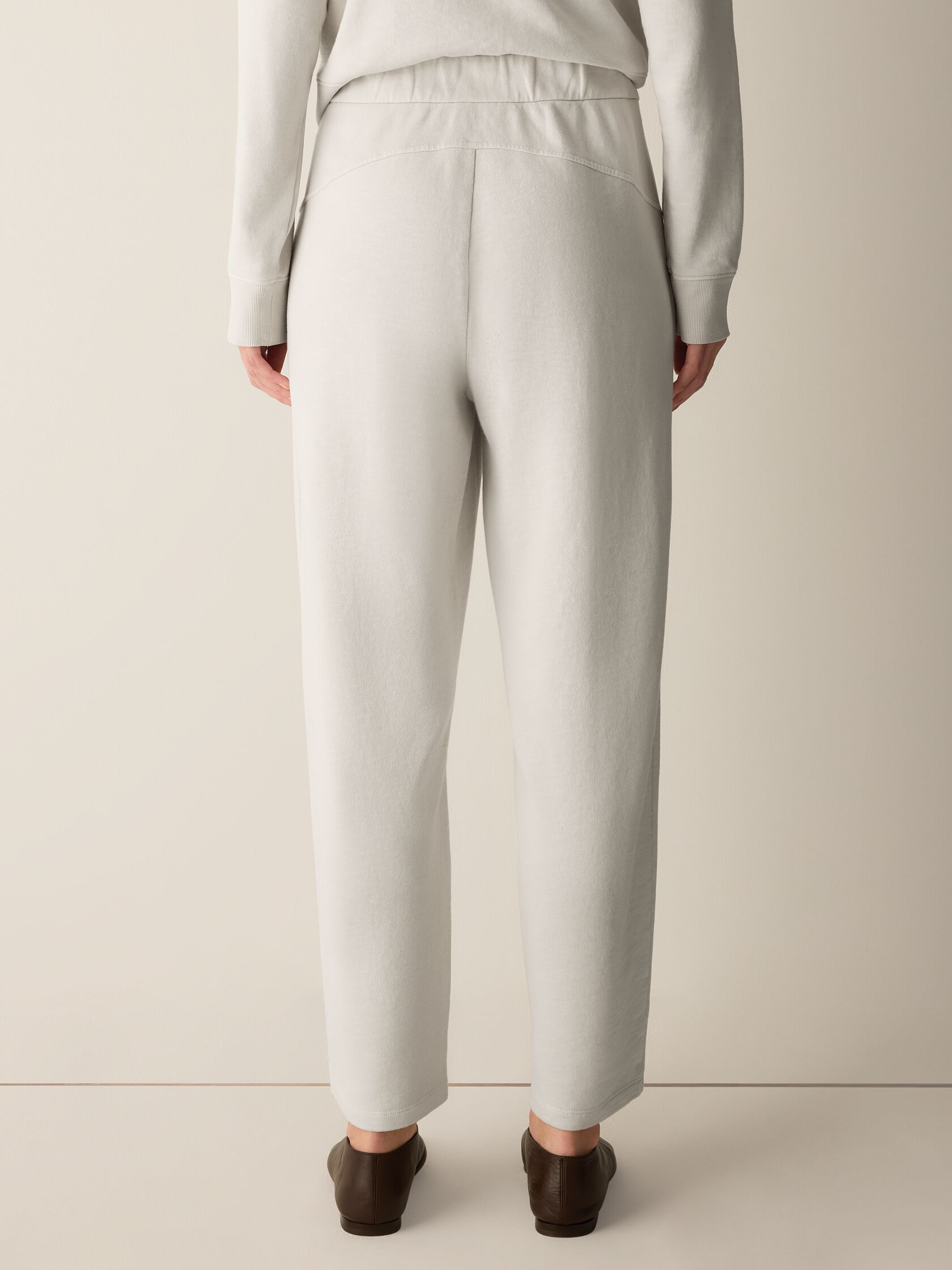 Garment-Dyed Organic Cotton Terry Arch Pant