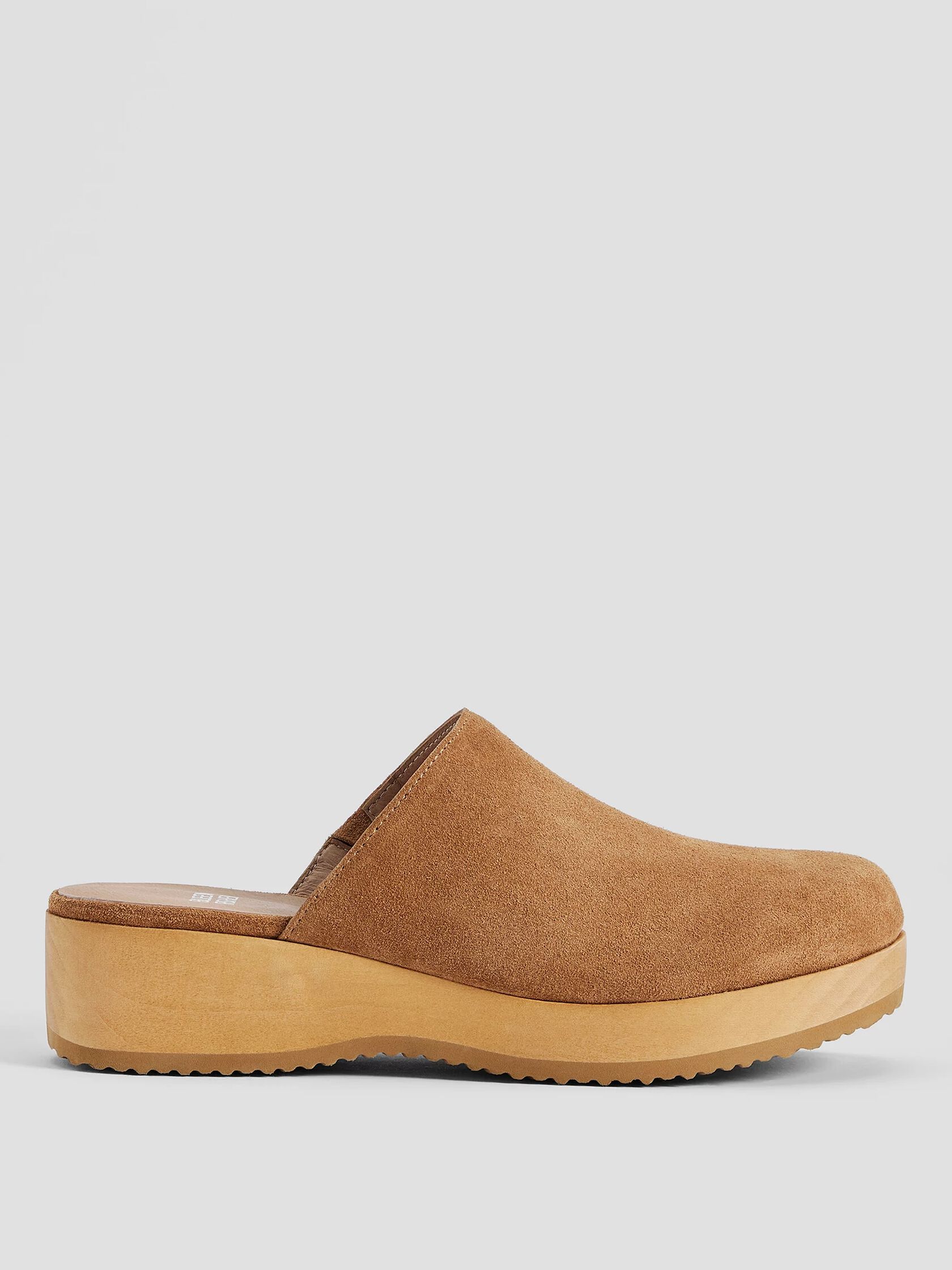 Suede Clog