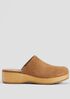 Suede Clog