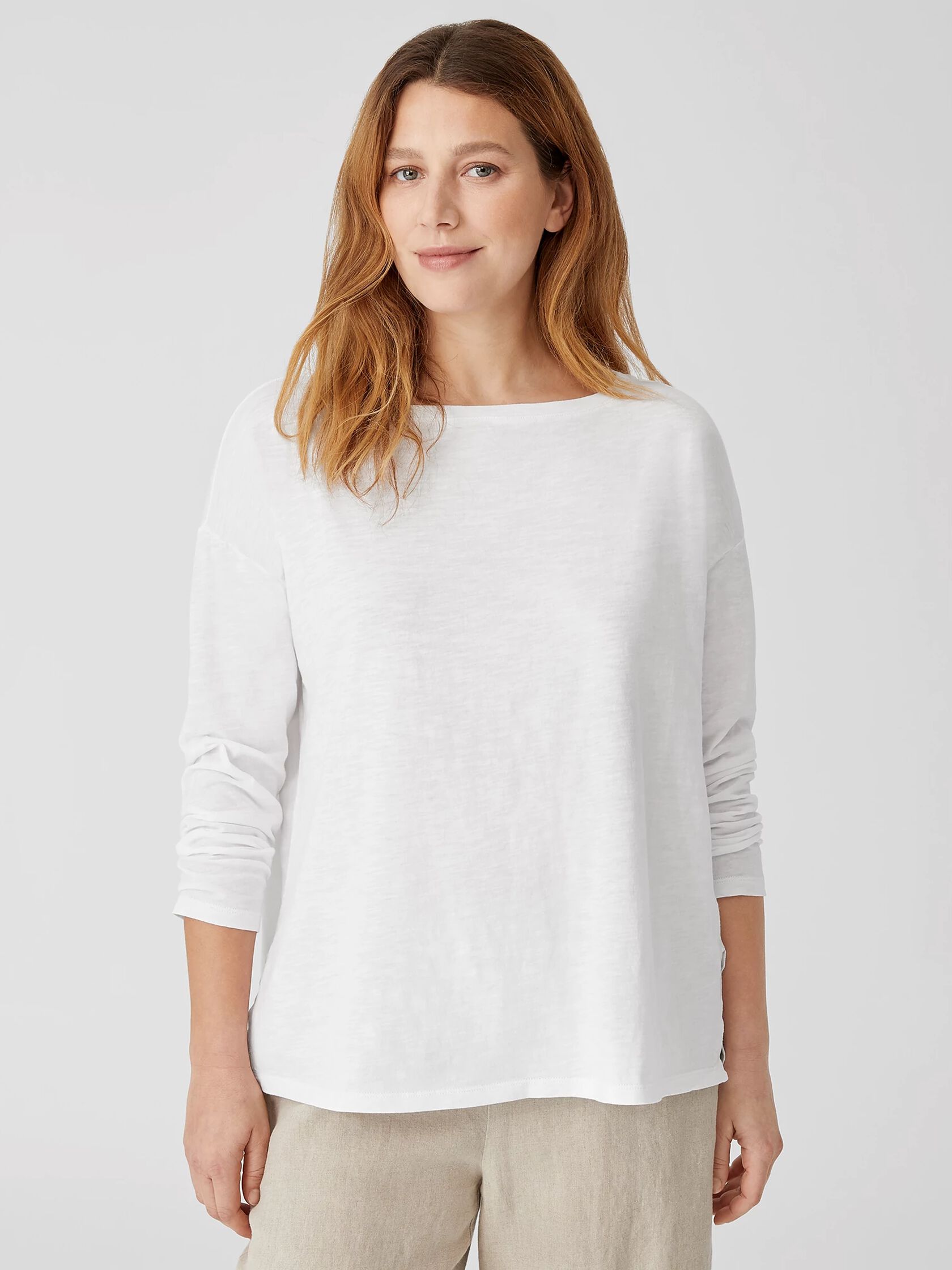 Organic Cotton Slub Box-Top