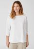 Organic Cotton Slub Box-Top