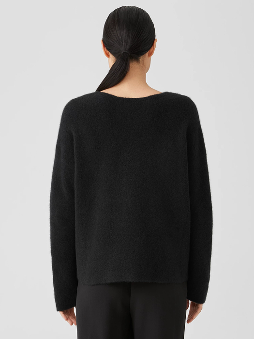 Cashmere Silk Bliss Crew Neck Top