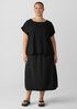 Organic Cotton Voile Box Square Top