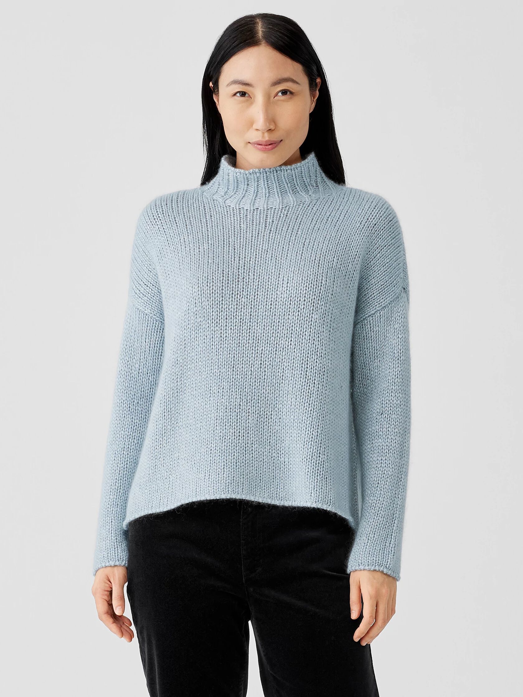 Silk Cashmere Cloud Box-Top