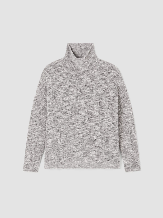 Wool Slub Turtleneck