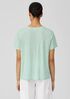 Organic Linen Jersey Crew Neck Tee