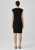 Pima Cotton Stretch Jersey Round Neck Dress