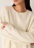 Cashmere Fluff Crew Neck Top
