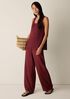 Organic Linen Jersey Scoop Neck Tank
