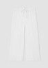 Organic Cotton Gauze Wide-Leg Pant