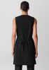 Organic Cotton Pucker Long Vest
