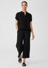 Organic Cotton Gauze Short-Sleeve Shirt