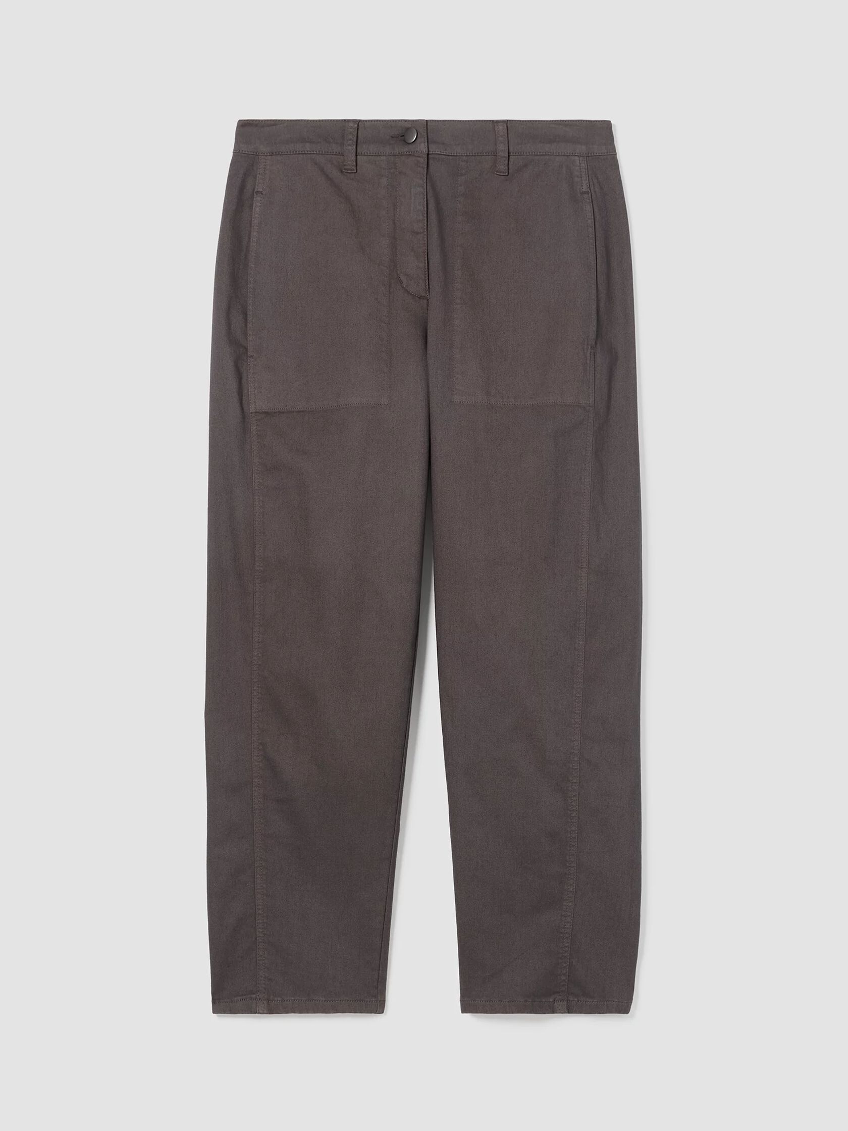 Organic Cotton Denim Lantern Pant
