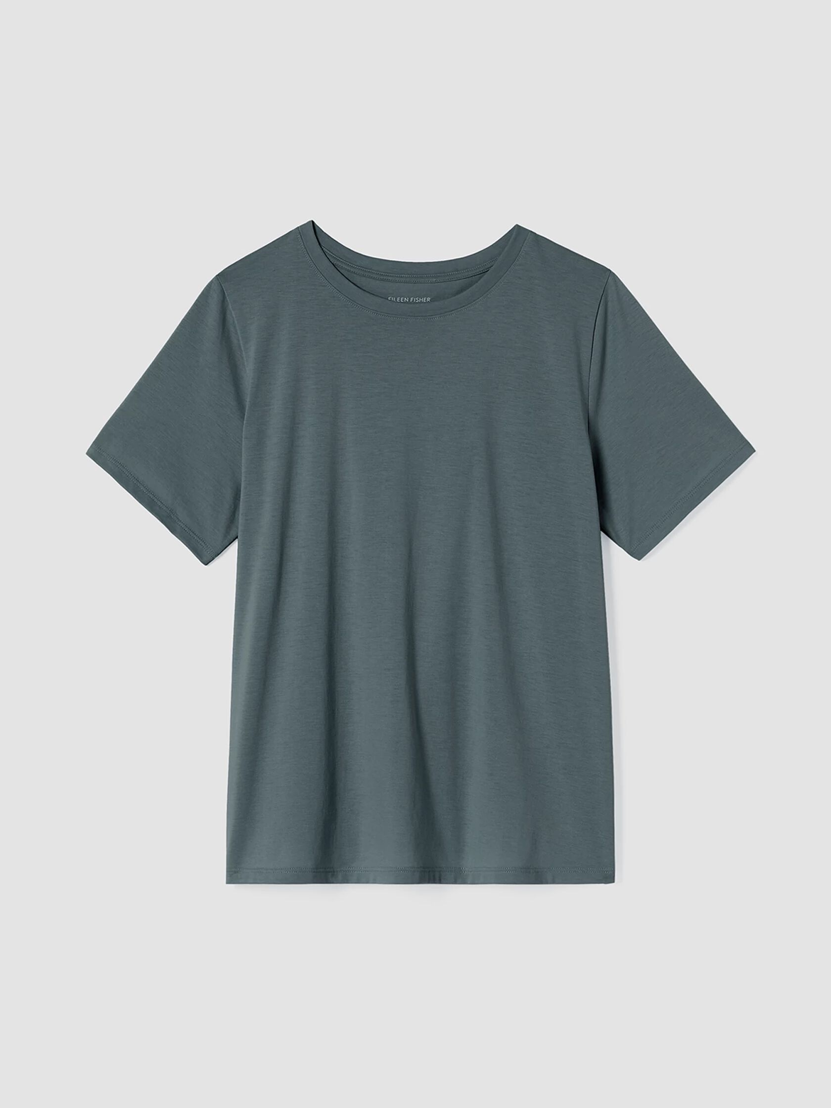 Organic Pima Cotton Jersey Round Neck Tee