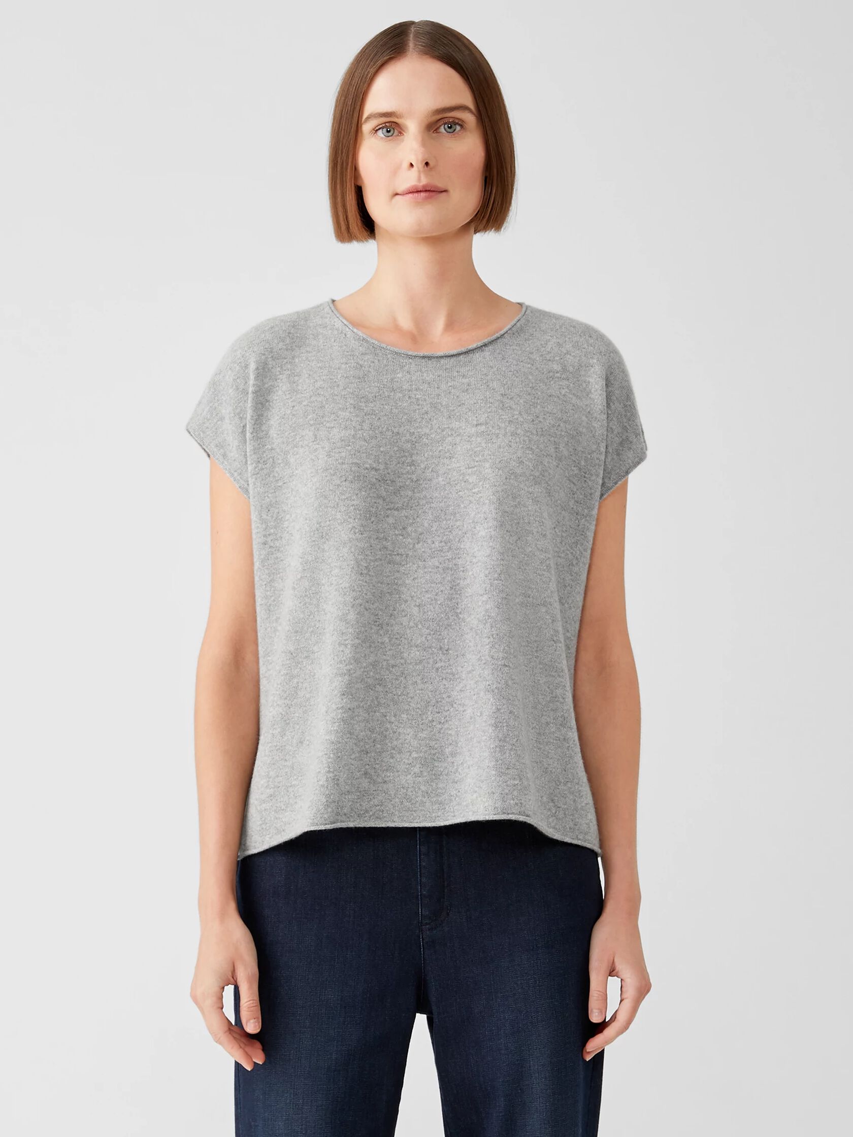 Italian Cashmere Square Top