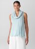 Watercolor Organic Cotton Gauze Scarf