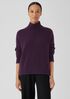 Cashmere Silk Bliss Turtleneck Box-Top