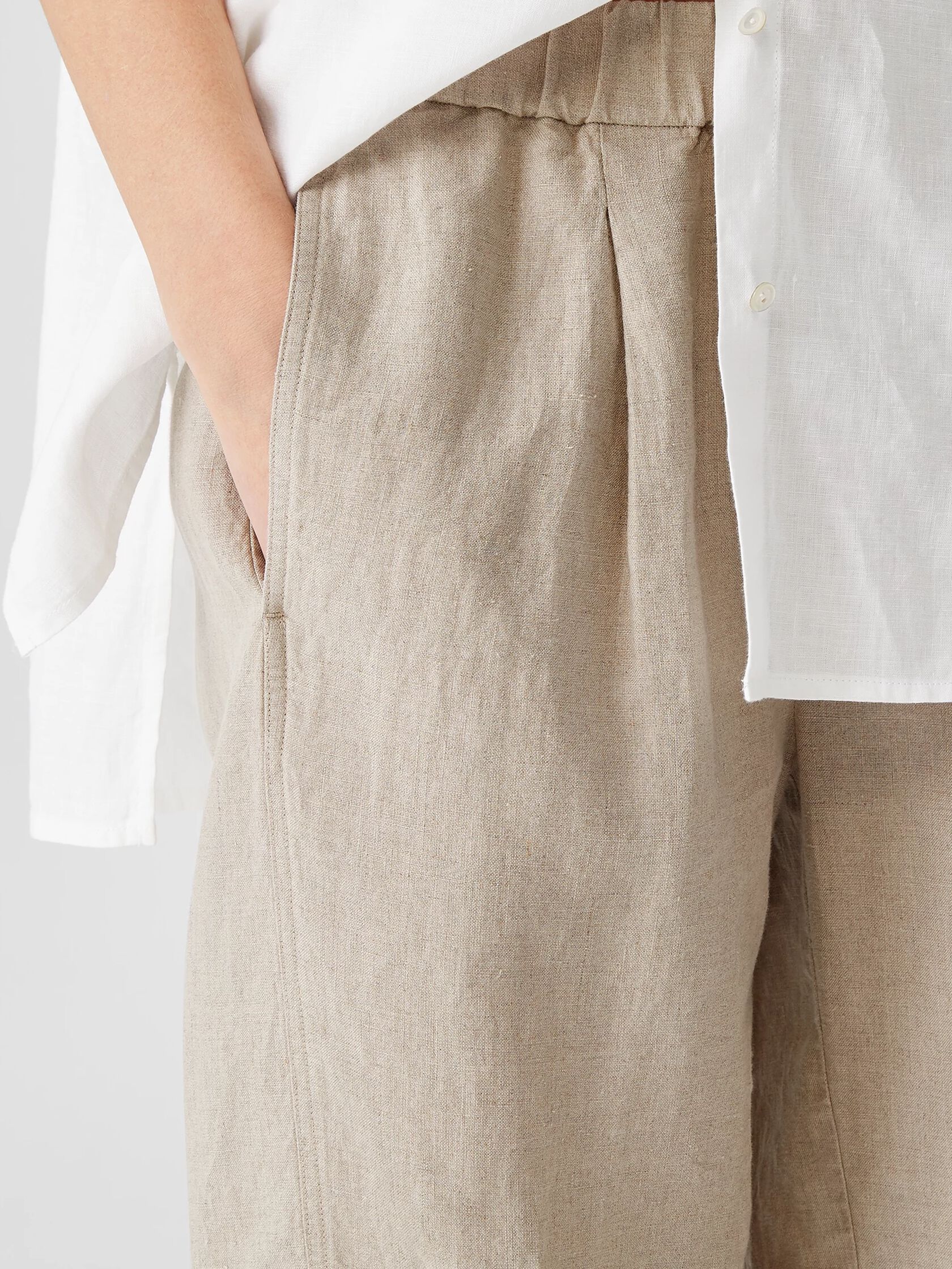 Organic Linen Lantern Pant