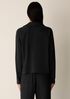 Cozy Brushed Terry Hug Split Neck Top
