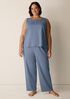 Organic Cotton Interlock Straight Sleep Pant