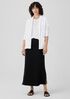 Organic Cotton French Terry Shawl Collar Jacket