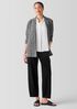 Organic Cotton Tweed Blazer