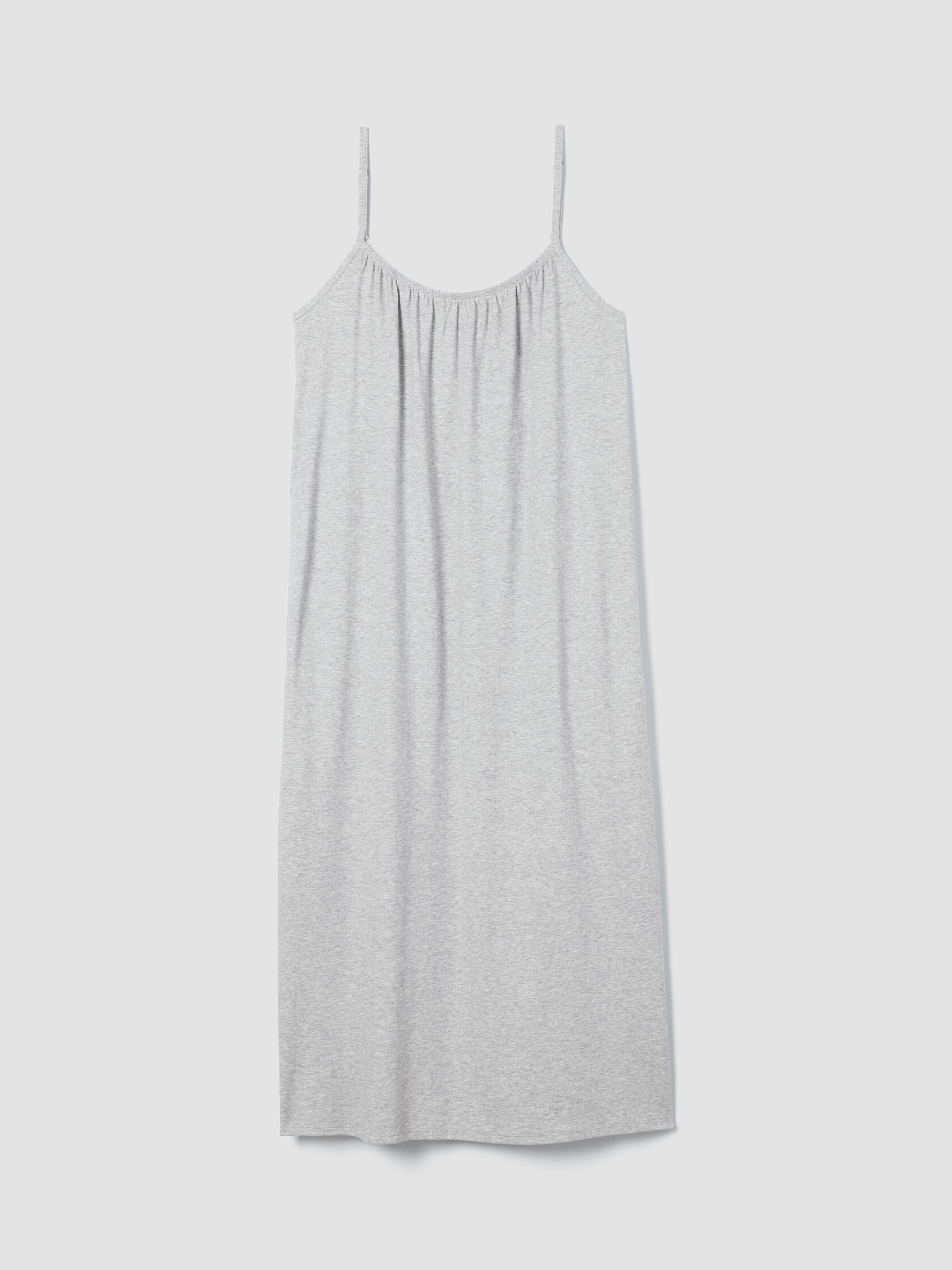 Mélange Organic Cotton Interlock Cami Sleep Dress