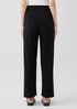 Stretch Jersey Knit Straight Pant