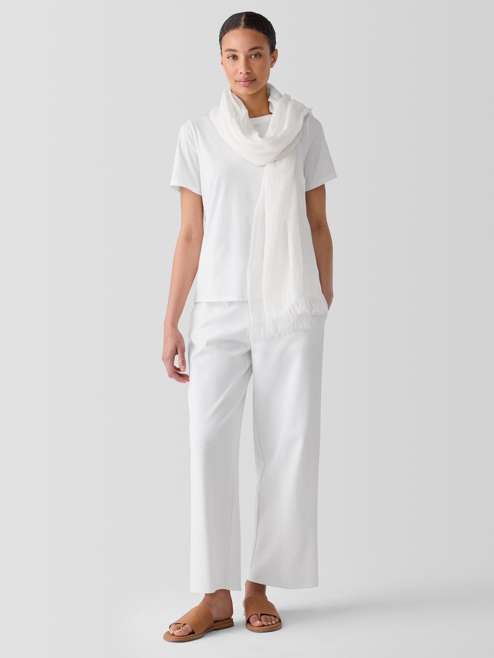 Airy Linen Scarf