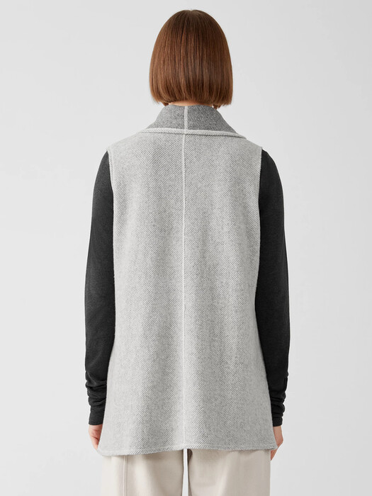 Organic Cotton Wool Fleece Reversible Vest
