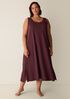 Organic Cotton Interlock Scoop Neck Sleep Dress