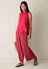 Organic Handkerchief Linen Sleeveless Shirt