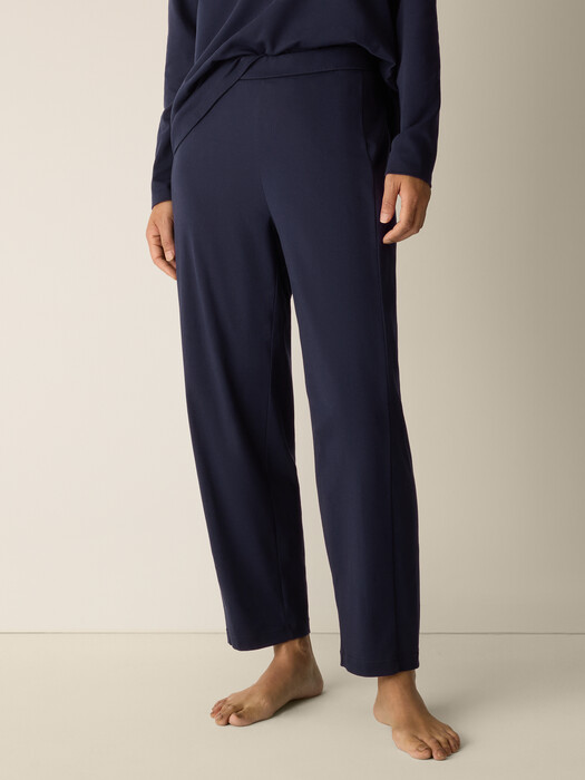 Organic Cotton Interlock Lantern Sleep Pant