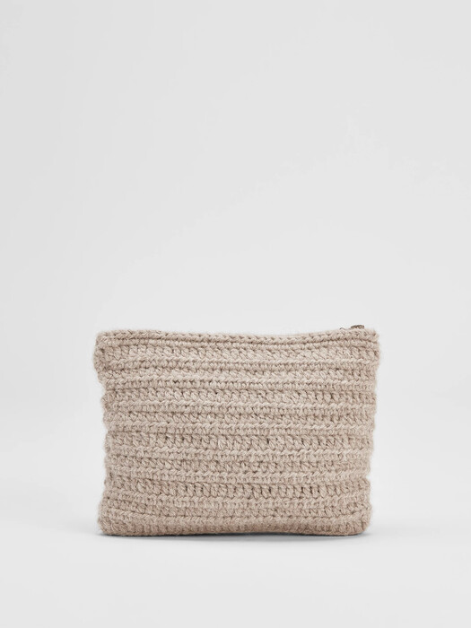 Baby Alpaca Crochet Pouch
