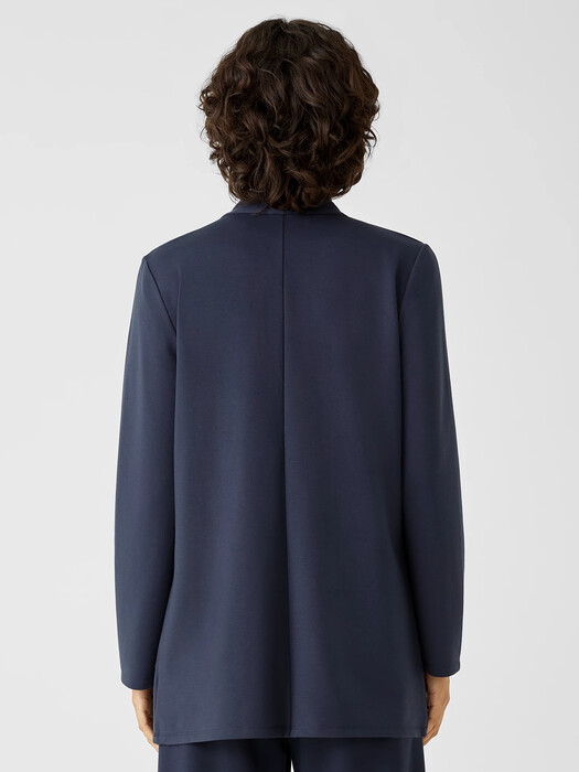 Washable Flex Ponte High Collar Jacket