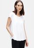 Viscose Jersey Scoop Neck Box-Top