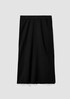 Organic Cotton French Terry A-Line Skirt
